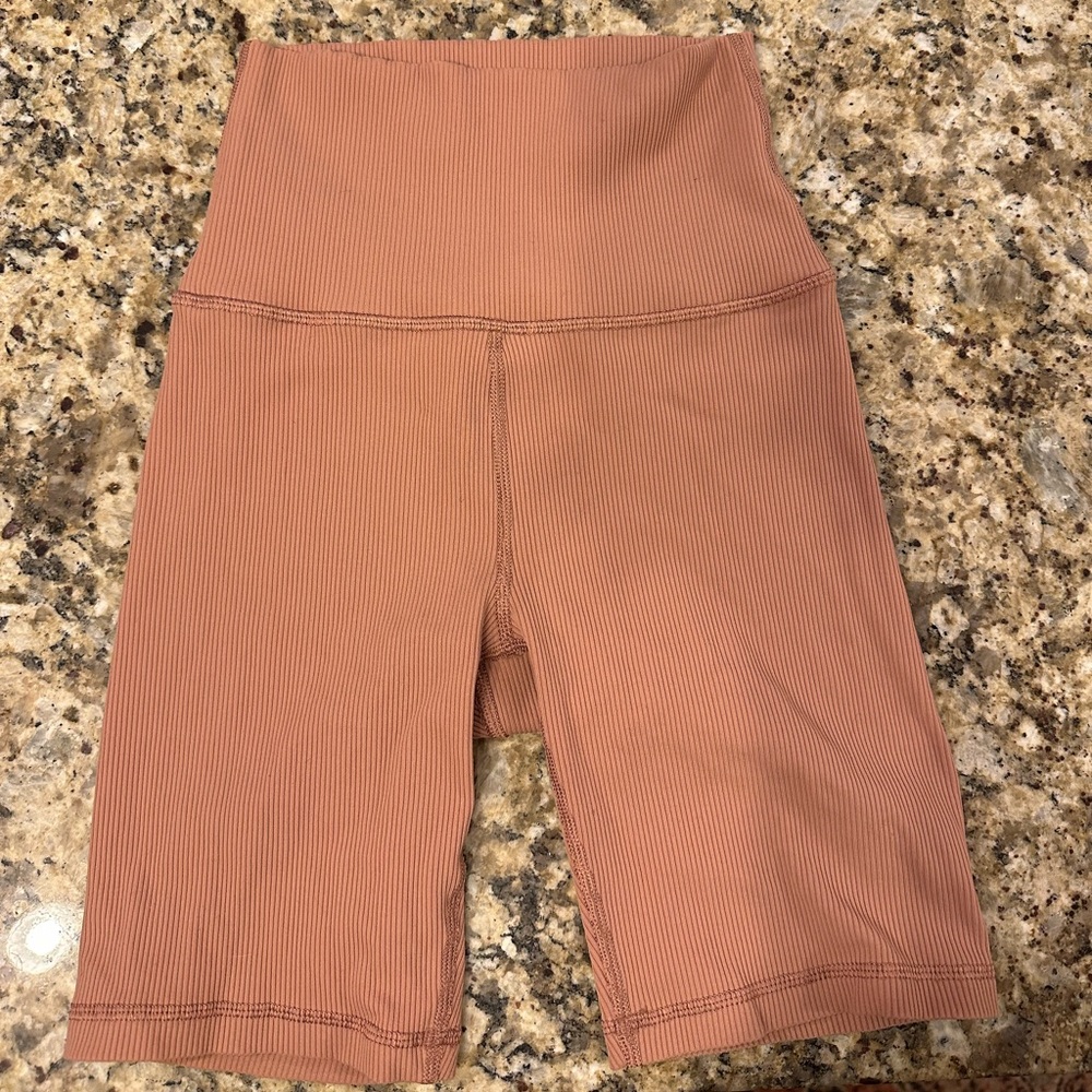 Tan Bike Shorts